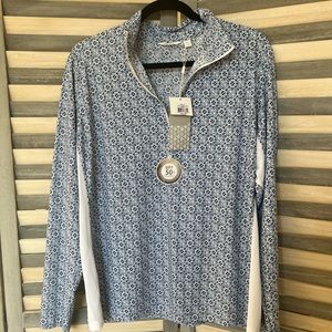 UV Quarter zipper top